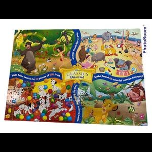 Disney Look & Find Family Fun Puzzle Oversized 300 Piece Kohl's Cares 2014 3+